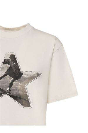 White cotton T-shirt GOLDEN GOOSE | GWP01874P00237211560
